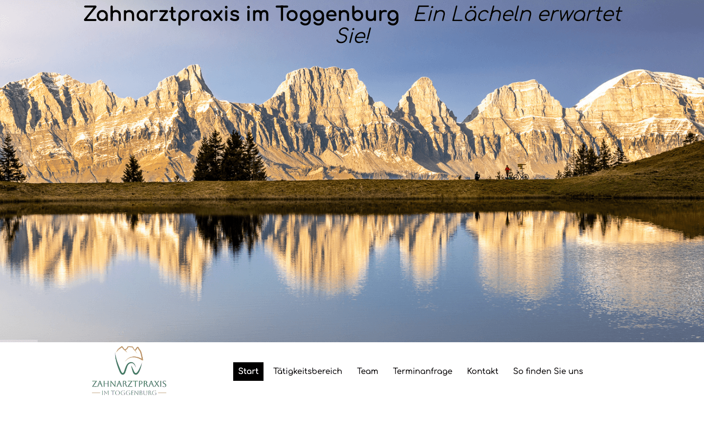 Heute · zahnarzt-toggenburg.ch